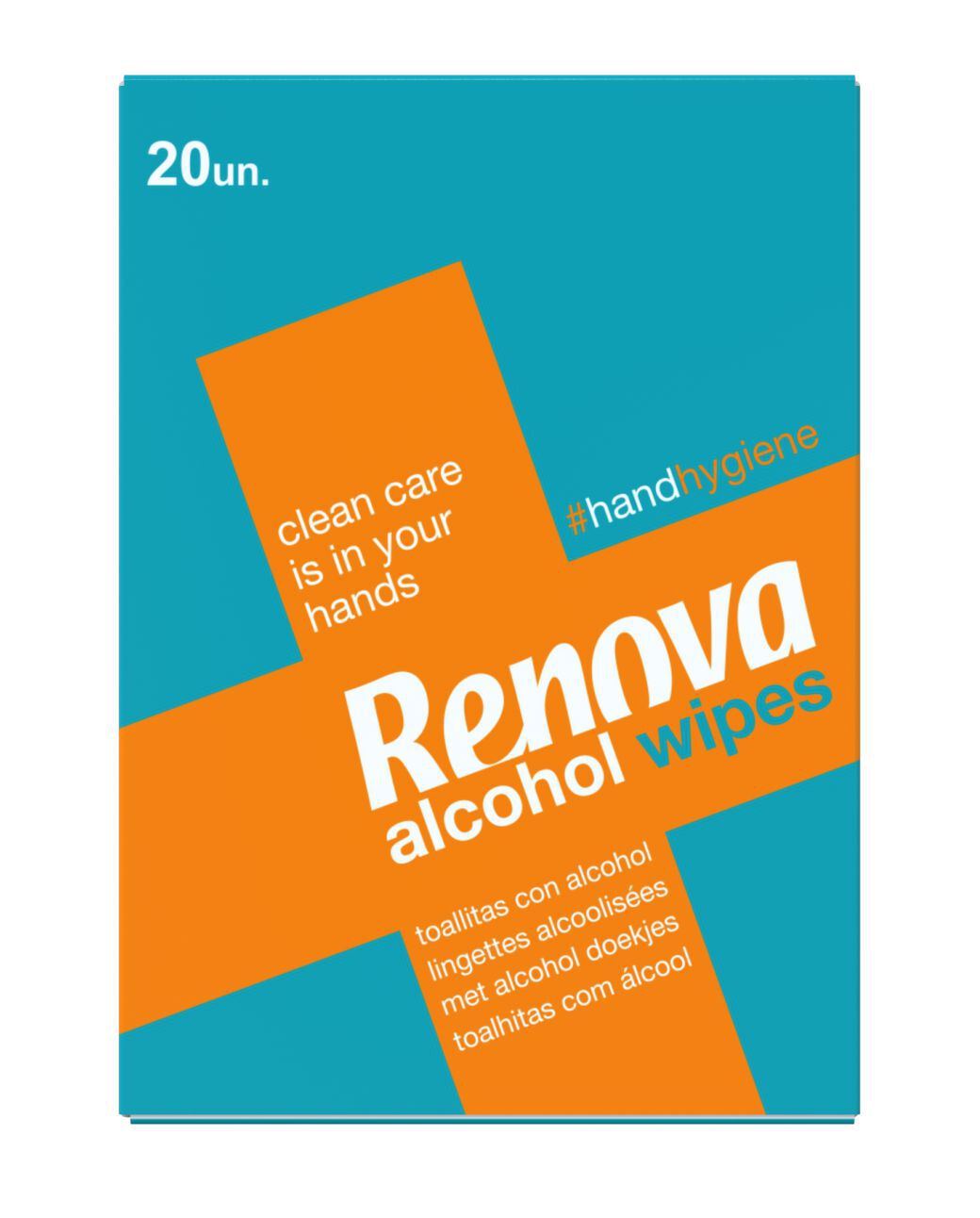 Renova Alcohol Wipes 20 UNI